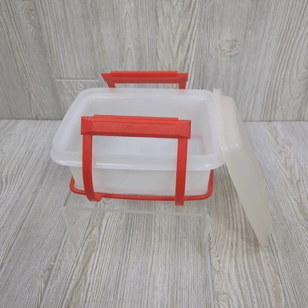 Vintage Tupperware Modular Mates Pantry Storage Set with Lids 7 Piece Set